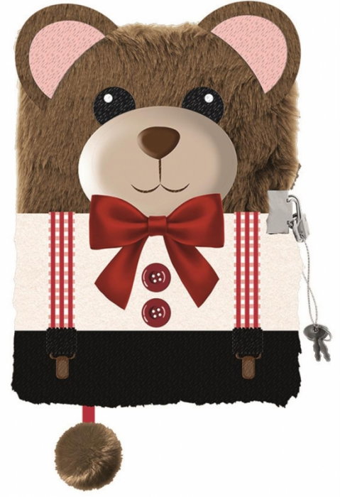 MA JURNAL CU LACAT 3D A5 MY LITTLE FRIEND TEDDY BEAR PUF 96 FILE 669545 [1]