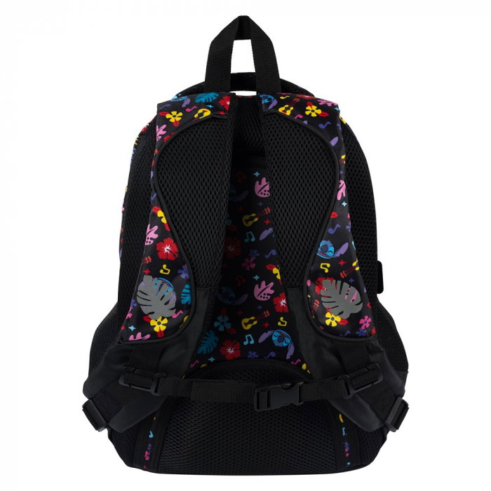 MA RUCSAC SCOLAR 4 COMPARTIMENTE BPL-58 STITCH BLACK ALOHA 679865 [2]