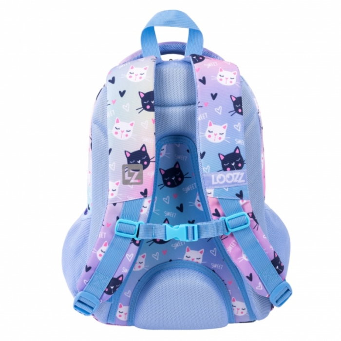 RUCSAC SCOLAR PREMIUM LOOZZ 3 COMPARTIMENTE HAPPY CATS 720079 [4]