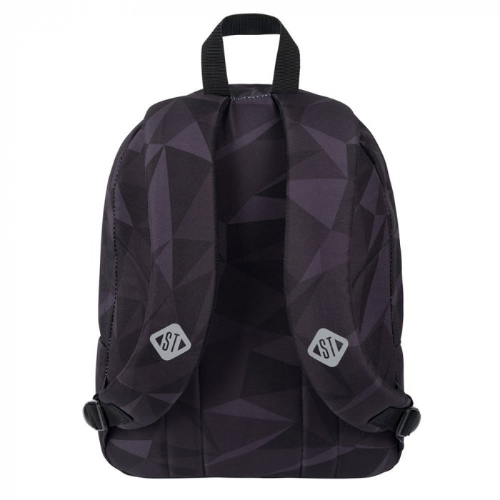 MA RUCSAC SCOLAR ST.RIGHT 1 COMPARTIMENT BP-33 GEOMETRIC GREY 682162 [2]