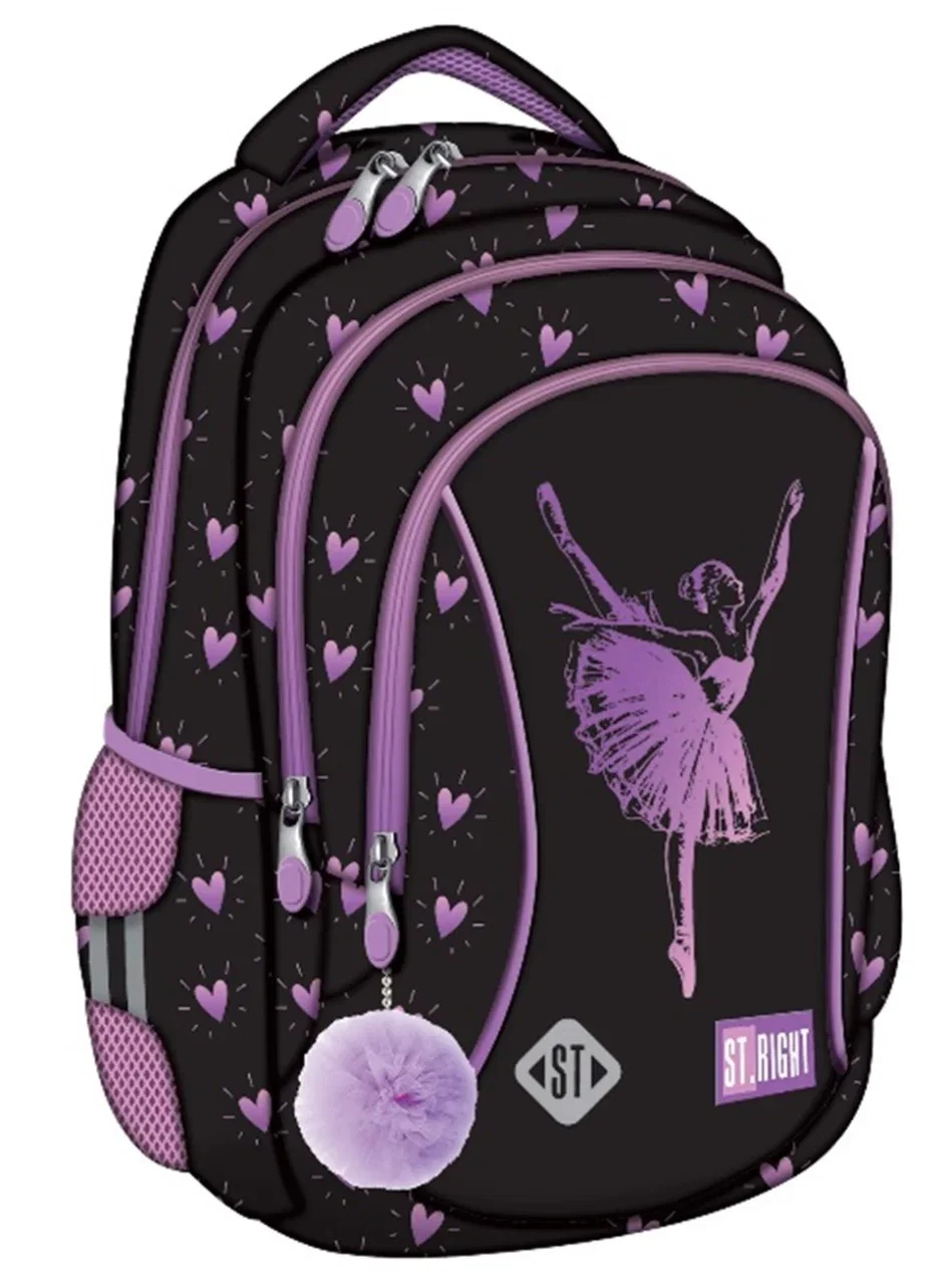MA RUCSAC SCOLAR ST.RIGHT 3 COMPARTIMENTE BP-26 BALLERINA 683275 [1]