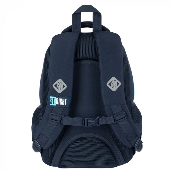 MA RUCSAC SCOLAR ST.RIGHT 3 COMPARTIMENTE BP-26 BLUE T-REX 683572 [3]