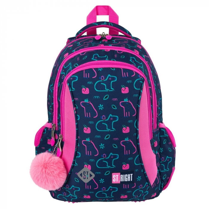 MA RUCSAC SCOLAR ST.RIGHT 3 COMPARTIMENTE BP-26 CAPYBARA 682957 [2]