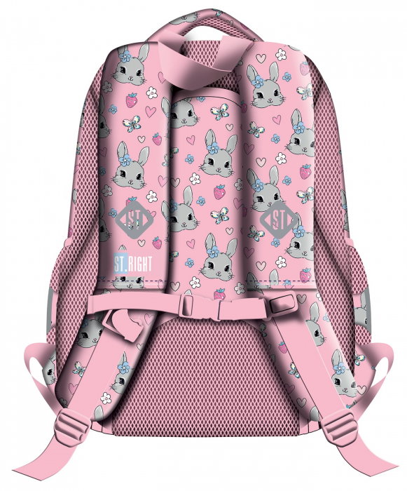 MA RUCSAC SCOLAR ST.RIGHT 3 COMPARTIMENTE BP-26 CUTE RABBIT 683022 [2]