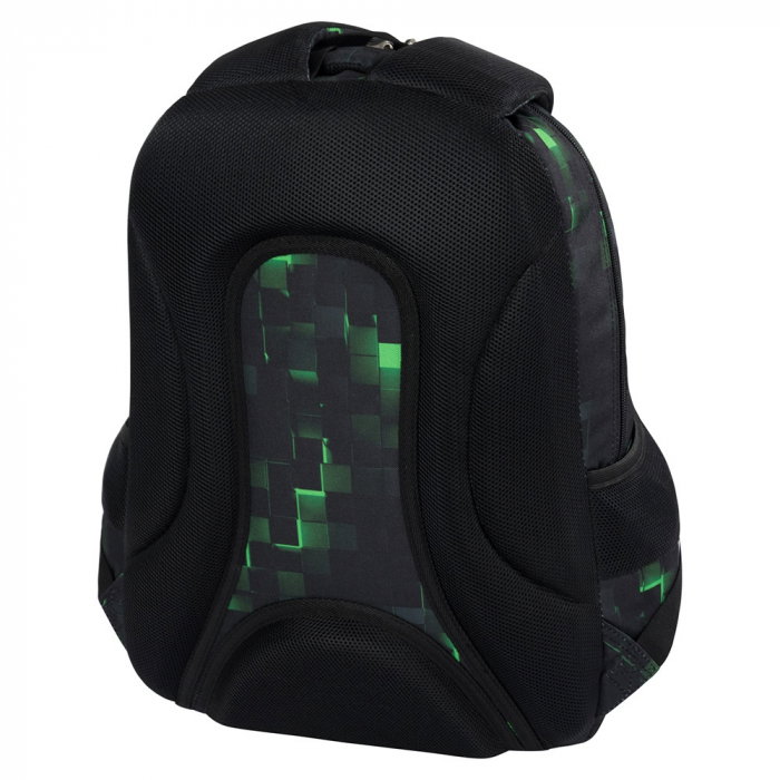 MA RUCSAC SCOLAR ST.RIGHT 3 COMPARTIMENTE BP-26 GREEN GAME 681523 [3]