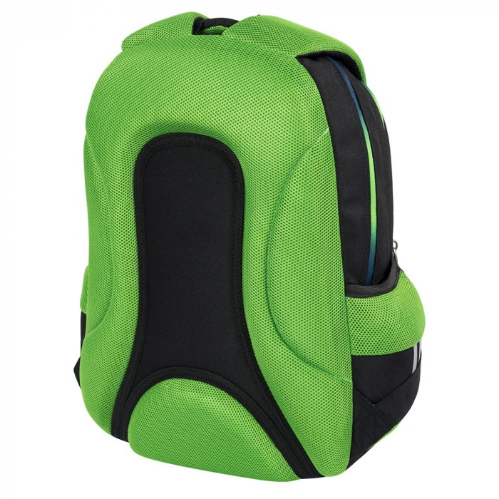 MA RUCSAC SCOLAR ST.RIGHT 3 COMPARTIMENTE BP-26 GREEN POWER 683343 [3]