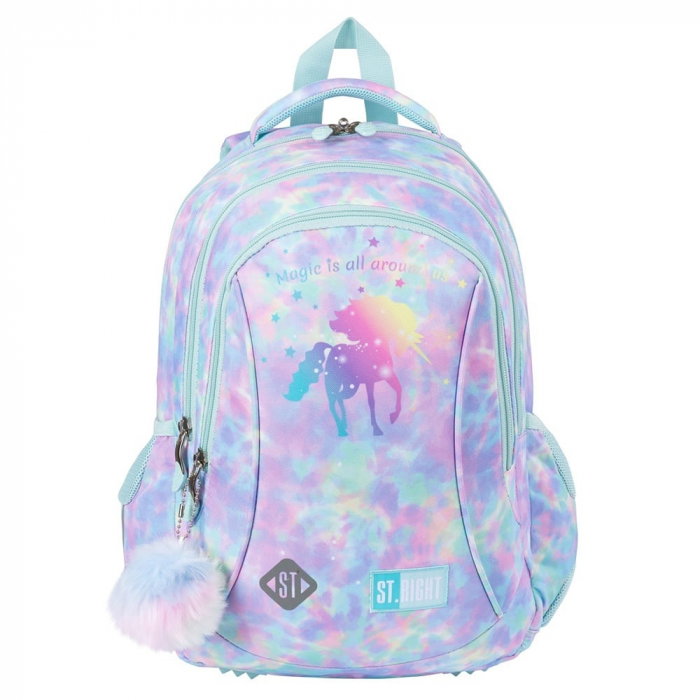 MA RUCSAC SCOLAR ST.RIGHT 3 COMPARTIMENTE BP-26 MAGIC UNICORN 685446 [2]