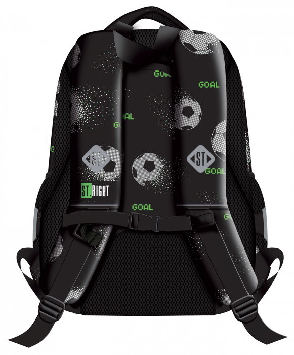 MA RUCSAC SCOLAR ST.RIGHT 3 COMPARTIMENTE BP-26 PIXEL SOCCER 681059 [2]