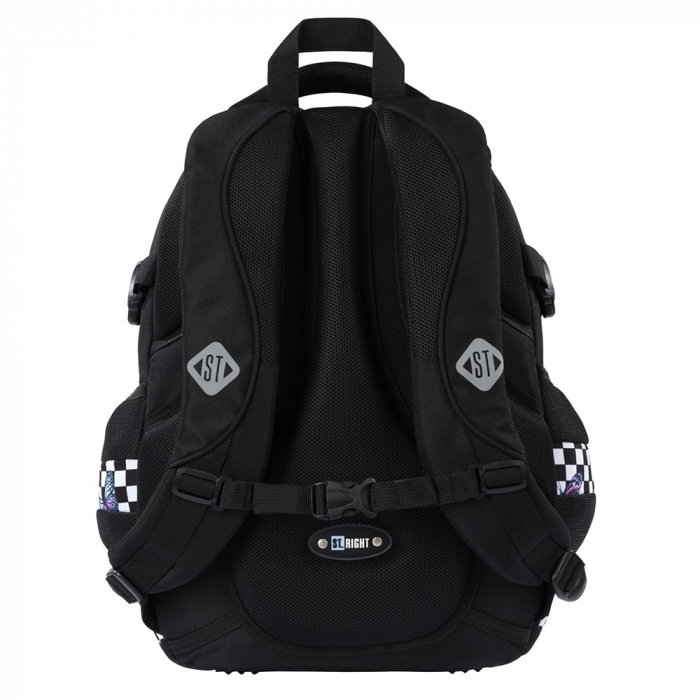 MA RUCSAC SCOLAR ST.RIGHT 4 COMPARTIMENTE BP-01 CHESSBOARD BUTTERFLIES 680434 [3]