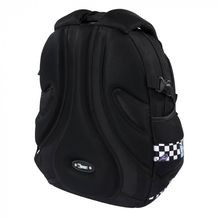 MA RUCSAC SCOLAR ST.RIGHT 4 COMPARTIMENTE BP-01 CHESSBOARD BUTTERFLIES 680434 [4]
