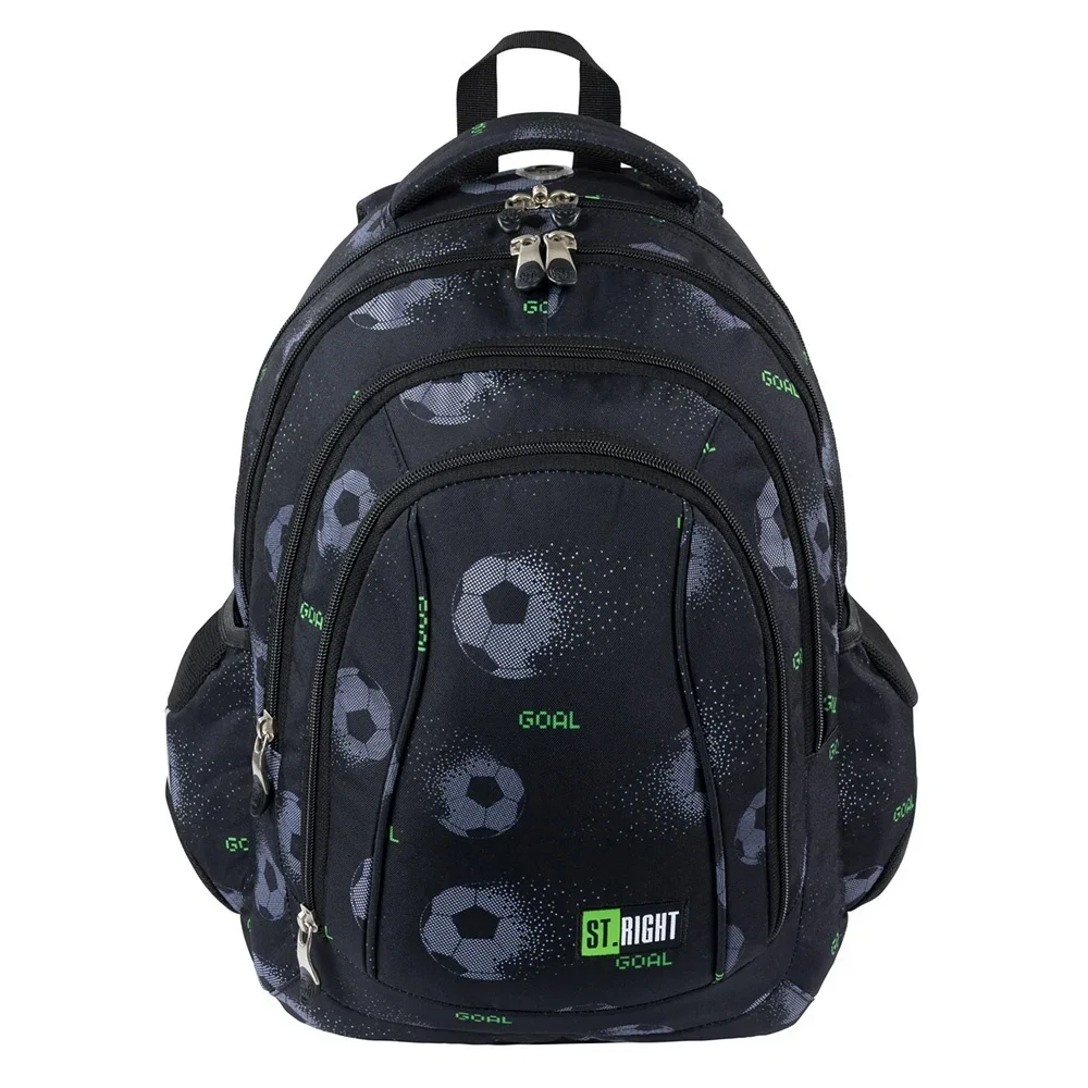 RUCSAC SCOLAR ST.RIGHT 4 COMPARTIMENTE BP-04 PIXEL BALLS 684074 [1]