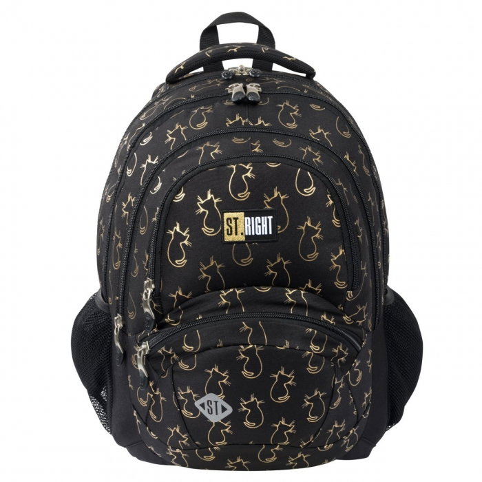MA RUCSAC SCOLAR ST.RIGHT 4 COMPARTIMENTE BP-05 GOLDEN CATS 683442 [1]