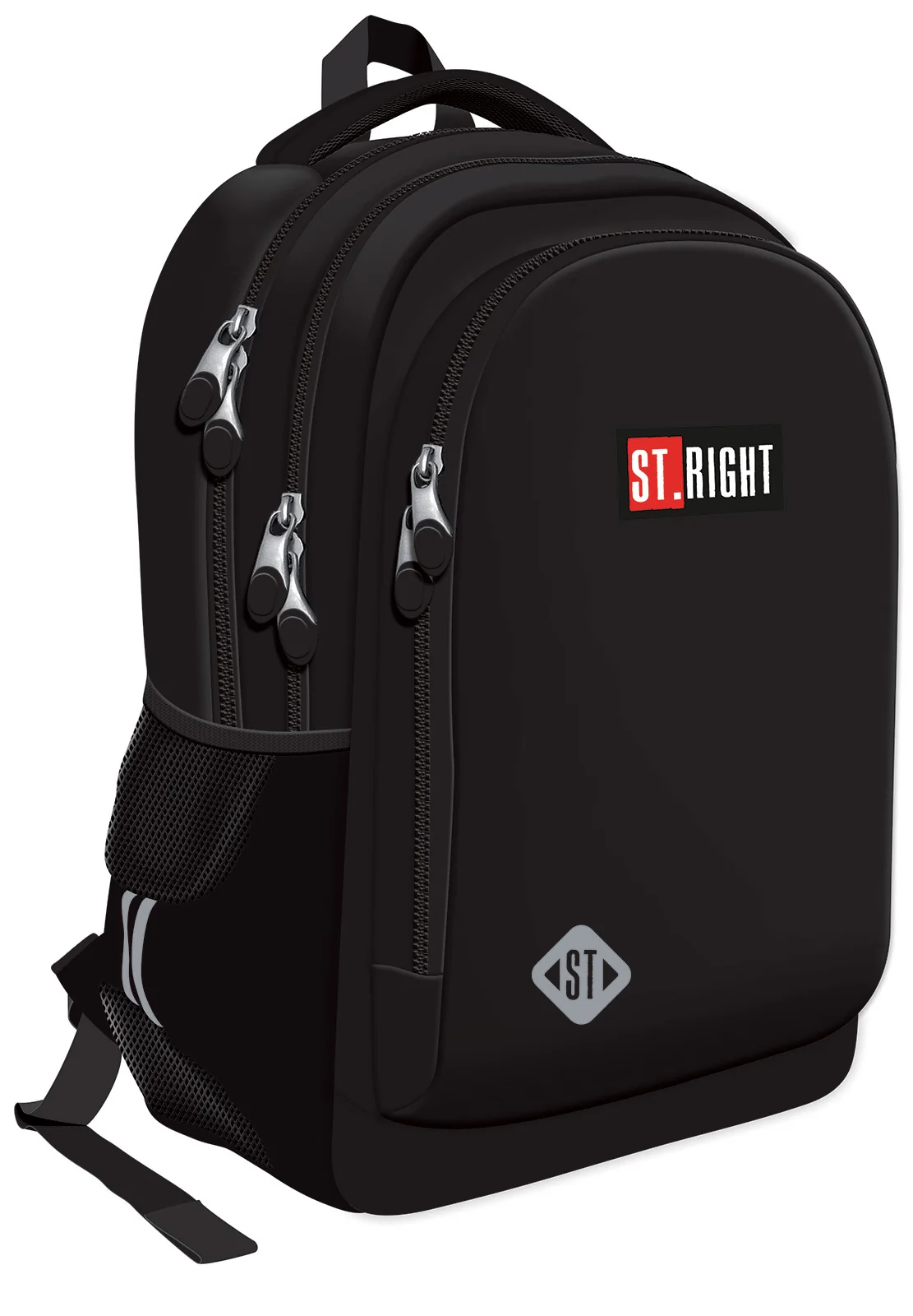 RUCSAC SCOLAR ST.RIGHT 4 COMPARTIMENTE BP-05 ST.BLACK 674594 [1]