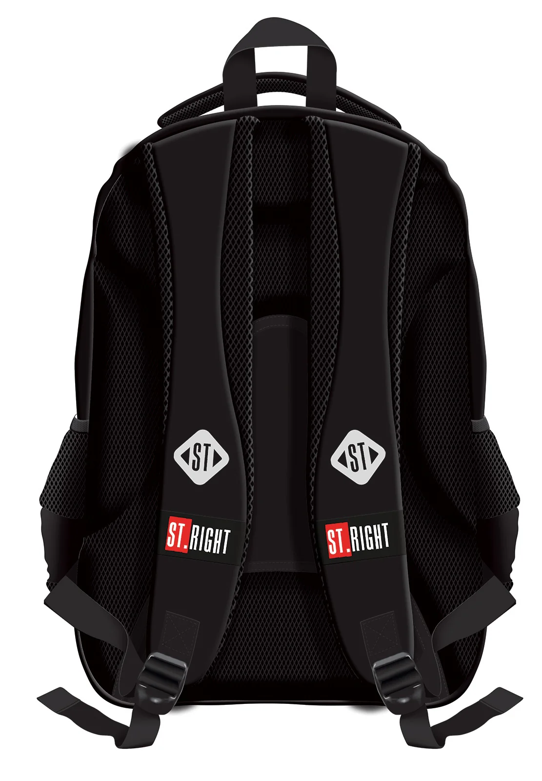 RUCSAC SCOLAR ST.RIGHT 4 COMPARTIMENTE BP-05 ST.BLACK 674594 [2]