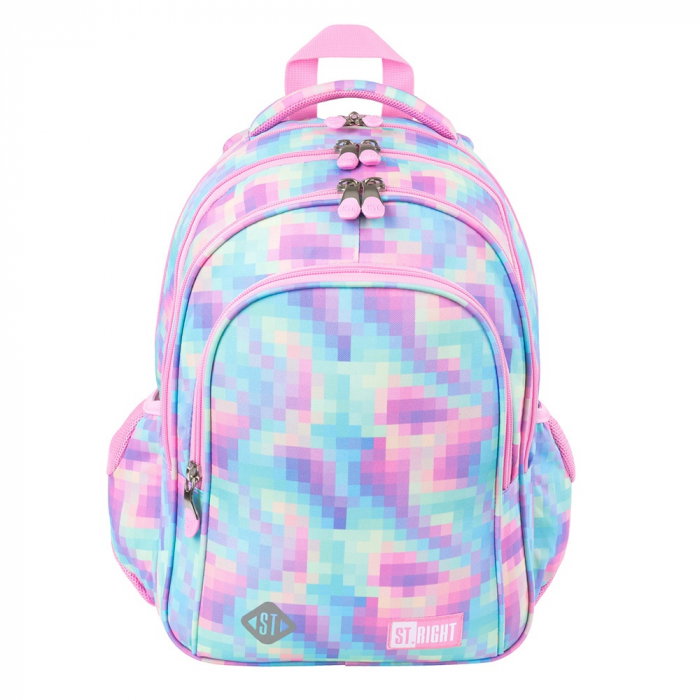 MA RUCSAC SCOLAR ST.RIGHT 4 COMPARTIMENTE BP-58 PASTEL PIXELS 685422 [2]