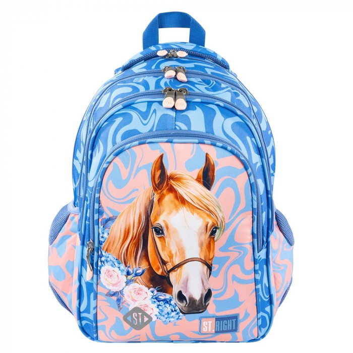 MA RUCSAC SCOLAR ST.RIGHT 4 COMPARTIMENTE BP-58 ROMANTIC HORSE 679957 [1]