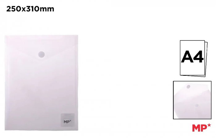 MAPA PLASTIC IPB A4 CU SCAI PORTRET TRANSPARENT PC022 [1]