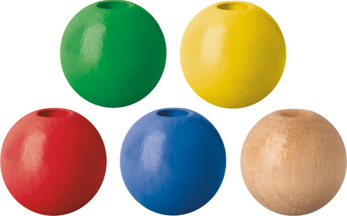 Set 85 Mărgele Lemn 8mm Multicolore Knorr Prandell [2]