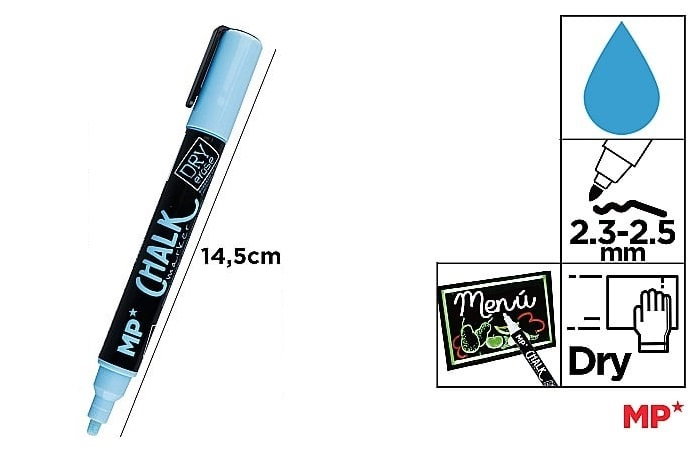 MARKER CRETA IPB VARF 2.3MM-2.5MM ALBASTRU PE551A-S [1]