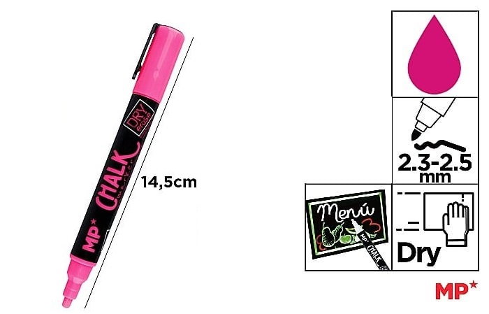 MARKER CRETA IPB VARF 2.3MM-2.5MM ROZ PE551RO-S [1]