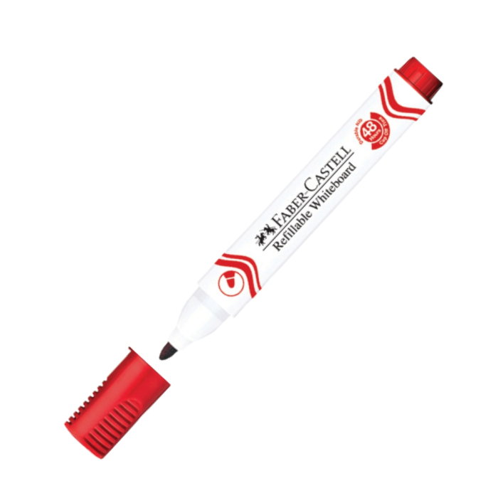 Marker Whiteboard Roșu Faber-Castell W20 - FC254021 [1]