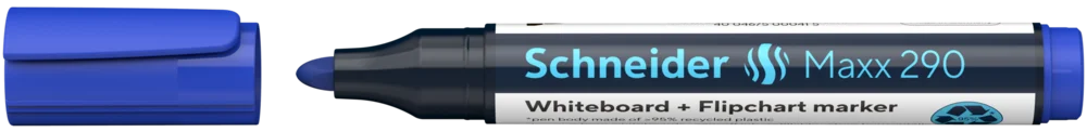 Marker Whiteboard și Flipchart Schneider Maxx 290 Albastru 6514 [2]