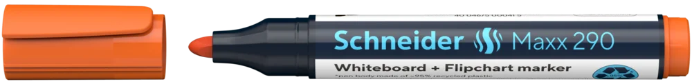 Marker Whiteboard și Flipchart Schneider Maxx 290 Portocaliu 6514 [2]