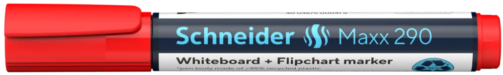 Marker Whiteboard și Flipchart Schneider Maxx 290 Roșu 6514 [3]