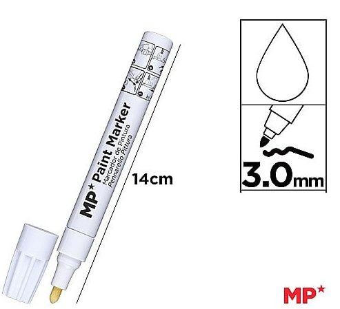 MARKER VOPSEA IPB 3.0MM ALB PE439B-S/PE439 [1]