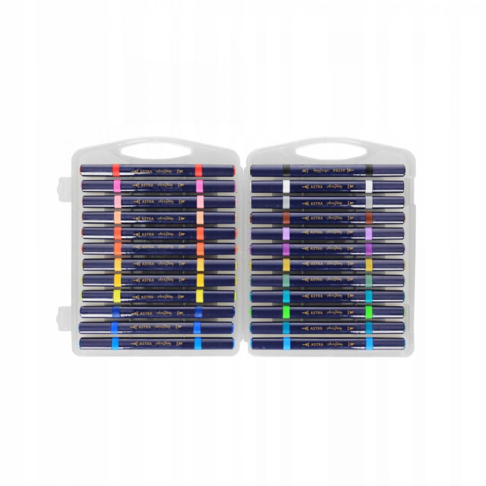 MARKERE ACRILICE 2 CAPETE 2-5MM 24CULORI/SET ART&HOBBY 207025001 [2]
