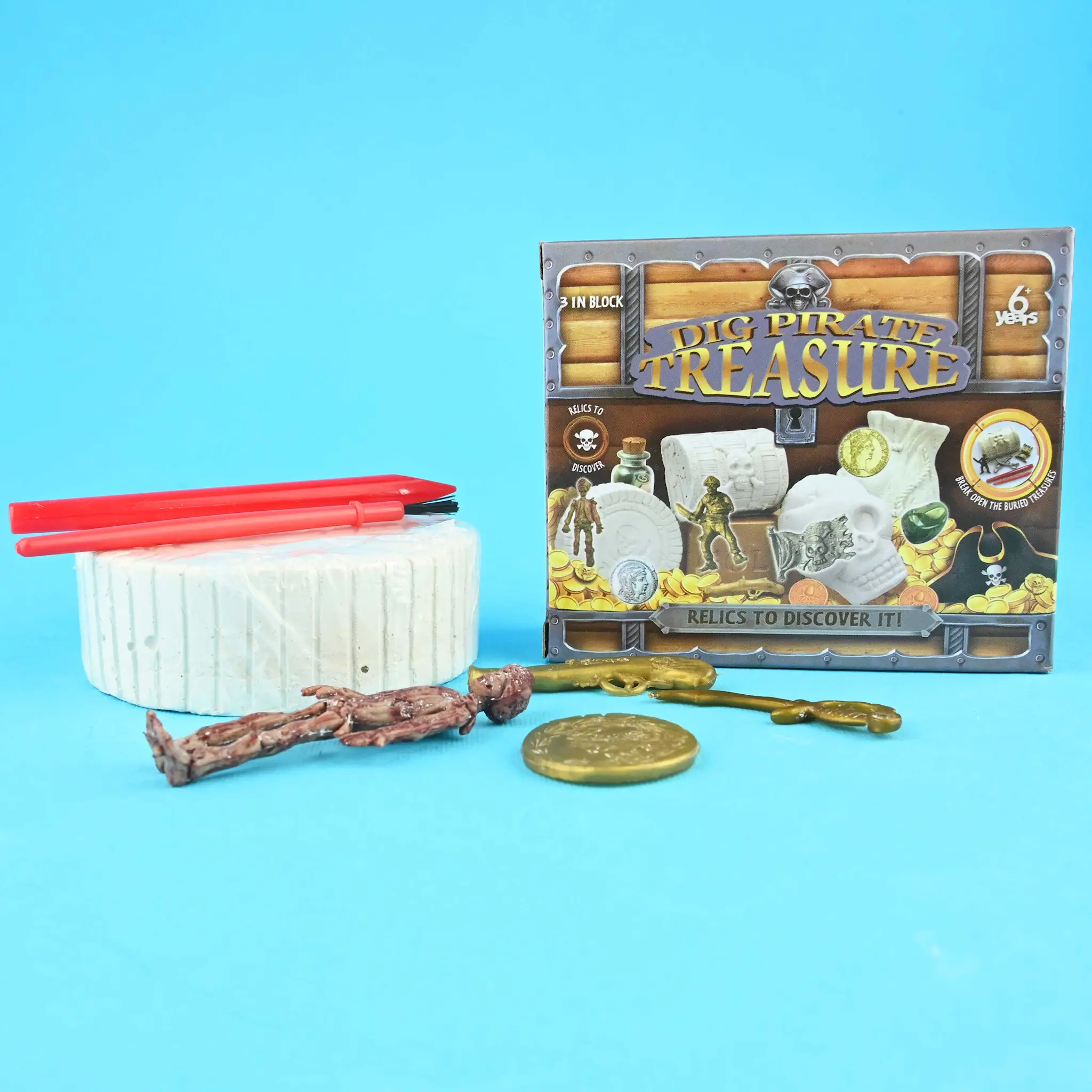 Mini Kit Excavare Comoara Piratului 7-9cm 27023 - ipb.ro [1]