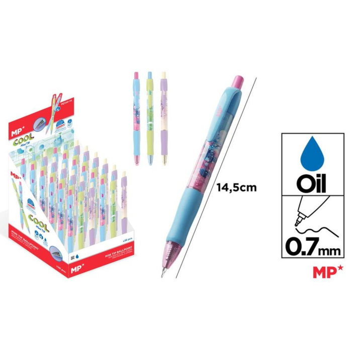 MINI PIX CU GEL IPB PE BAZA DE ULEI 0.7MM COOL ALBASTRU PE140-14 [1]