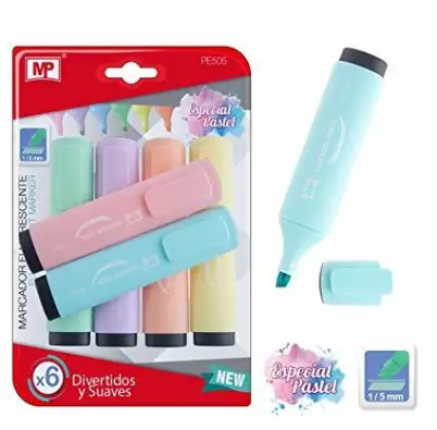 MINI TEXTMARKER IPB 4/SET CULORI PASTEL PE506 [1]