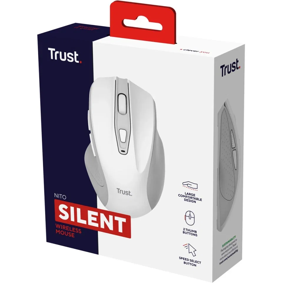 Mouse Wireless silent Click TRUST [4]