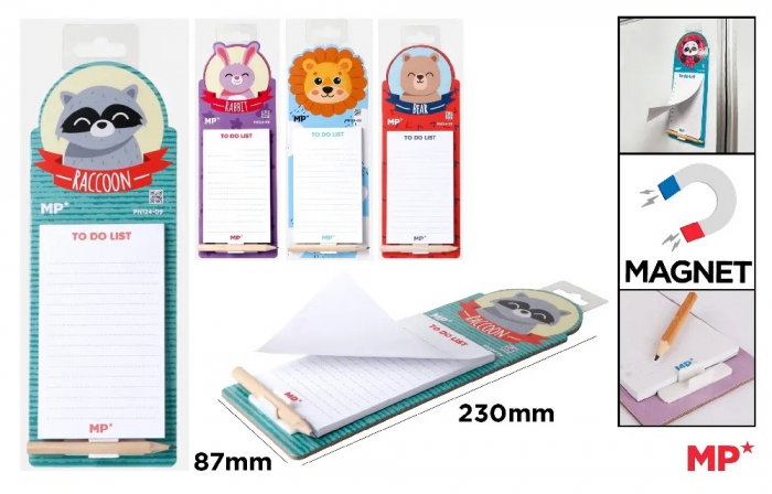 NOTES MAGNETIC IPB CU CREION 8.7*2.30CM ANIMALE PN124-09 [1]