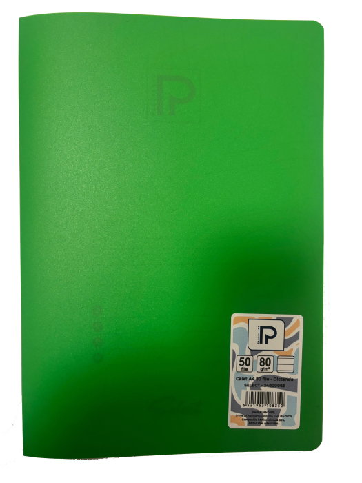 CAIET A4 50F 80g LINII, COPERTA PLASTIC 24800065 [2]