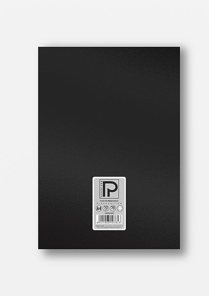 CAIET A4 PĂTRĂȚELE 72F 70G, COPERTĂ CARTON, BLACK EDITION 24800042 [2]
