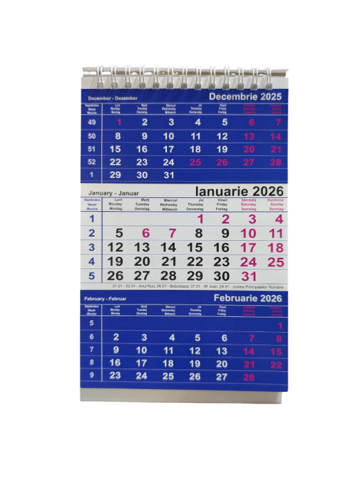 CALENDAR TRIPTIC BIROU 2026 21400029/21400040 [3]