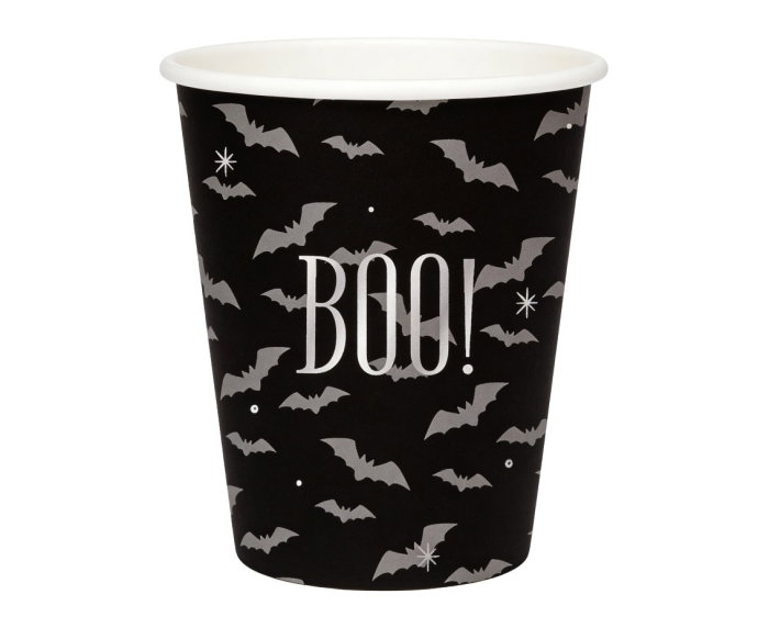 Pahare Carton White Ghosts BOO 266ml 6/set PF-KPCB Godan [2]