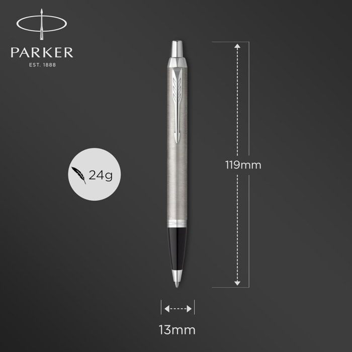 PARKER PIX IM ROYAL ESSENTIAL STAINLESS STEEL CT 160503 [6]