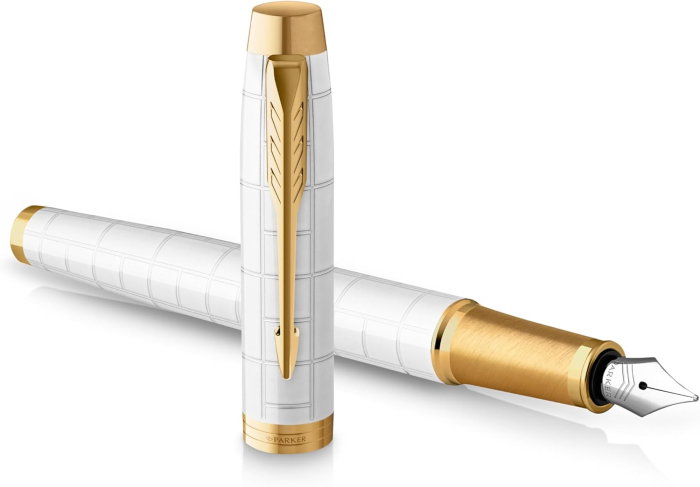 PARKER STILOU IM PREMIUM ALB PERLAT PENITA F 160425 [1]