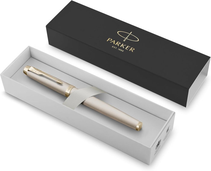 PARKER STILOU IM PREMIUM MONOCHROME CHAMPAGNE PENITA F 161078 [2]