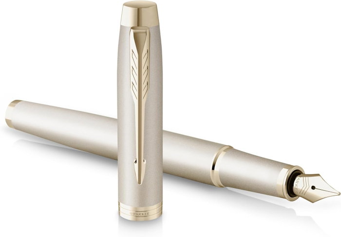 PARKER STILOU IM PREMIUM MONOCHROME CHAMPAGNE PENITA F 161078 [1]