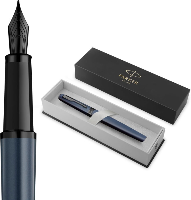 STILOU PARKER MERIDIAN BLUE BT BLACK F 161157 [1]