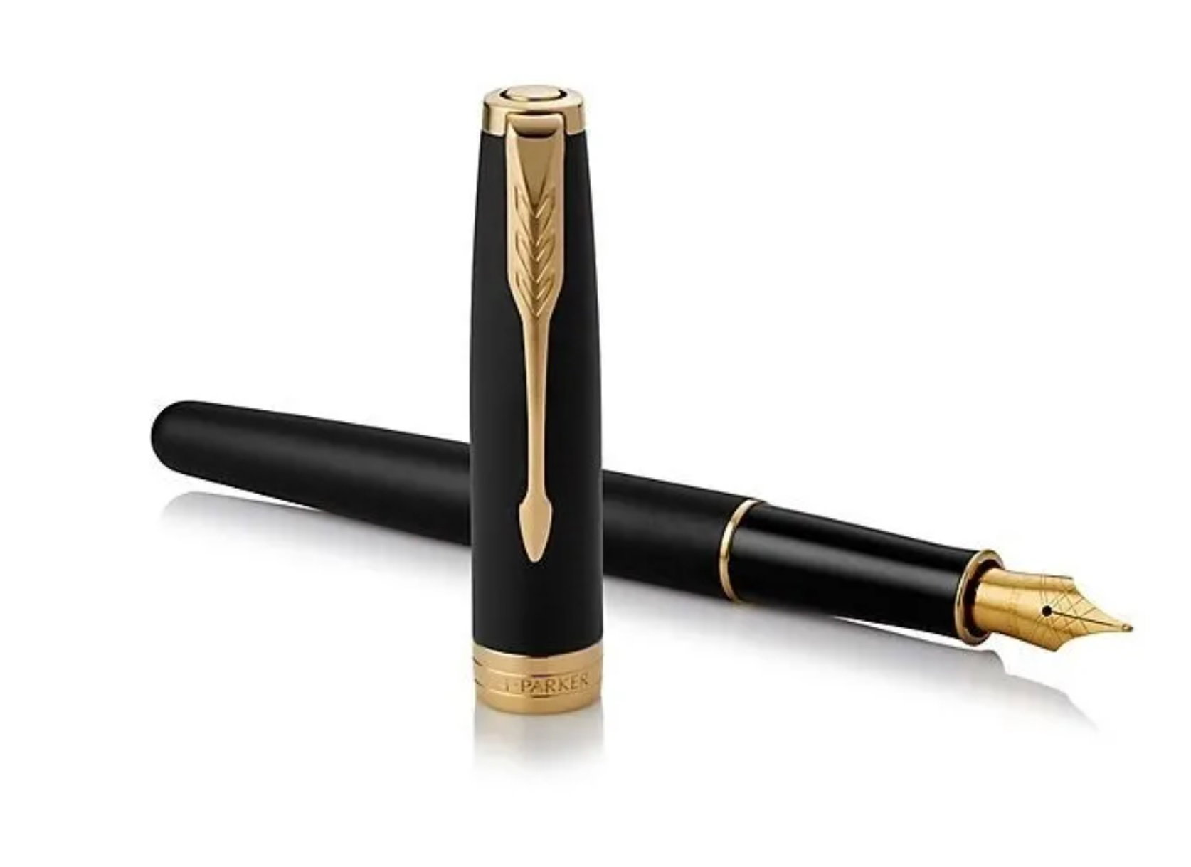 PARKER STILOU SONNET BASIC, NEGRU MAT GT, PENITA F 160104 [1]