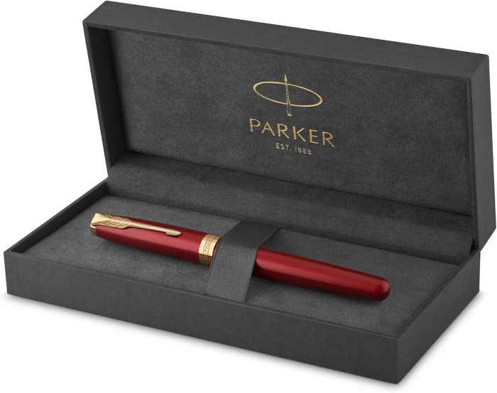 PARKER STILOU SONNET CORE ROSU-AURIU, PENITA F 160416 [5]