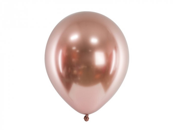 PD BALOANE Glossy Balloons 30cm rose gold 10/SET CHB1-019R-10 [1]