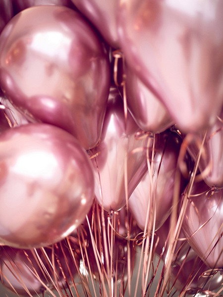 PD BALOANE Glossy Balloons 30cm rose gold 10/SET CHB1-019R-10 [3]