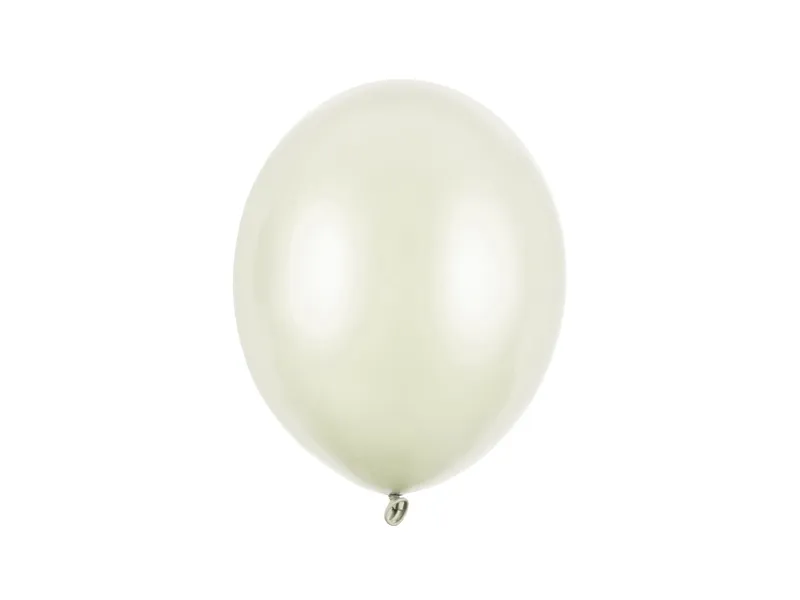 PD BALOANE Strong Balloons, 27cm, Metallic Light Cream 50/set SB12M-019J-50 [1]