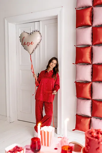 BALON FOLIE ALUMINIU Heart, 50x47cm, mix FB261 [2]